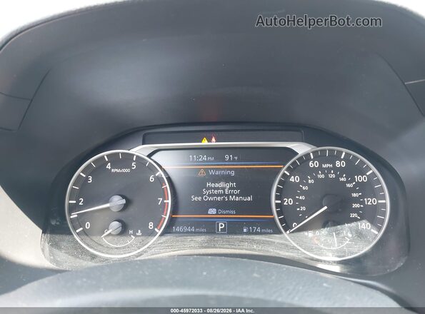 1N4BL4DW5KC196966 2019 NISSAN ALTIMA White Vista de los asientos traseros