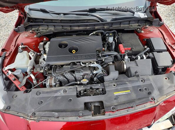 1N4BL4DW5LC177352 2020 NISSAN ALTIMA Red უკანა სალონის ხედი