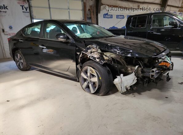 1N4BL4DW5MN318930 2021 NISSAN ALTIMA Черный Вид салона спереди