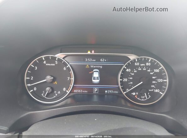 1N4BL4DW5SN353271 2025 NISSAN ALTIMA White Հետևի նստատեղերի տեսք
