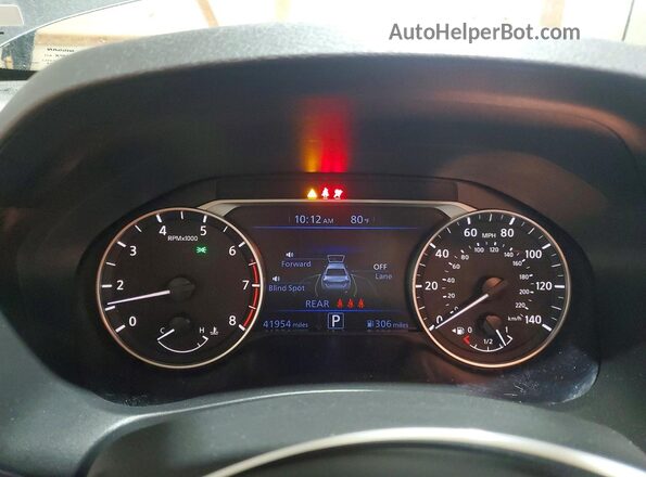 1N4BL4DW5SN369910 2025 NISSAN ALTIMA Gray Вид щитка приладів