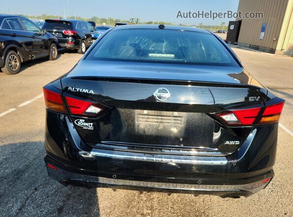 1N4BL4DW6NN359729 2022 NISSAN ALTIMA Black Widok z tyłu