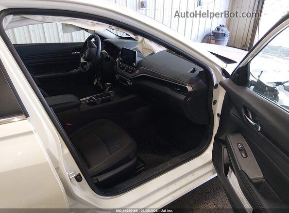 1N4BL4DW6SN379460 2025 NISSAN ALTIMA Белый Вид салона спереди