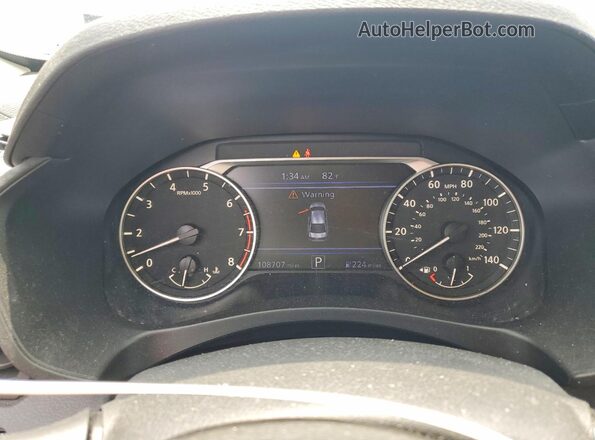 1N4BL4DW7LC234733 2020 NISSAN ALTIMA Blue Սարքավորումների վահանակի տեսք