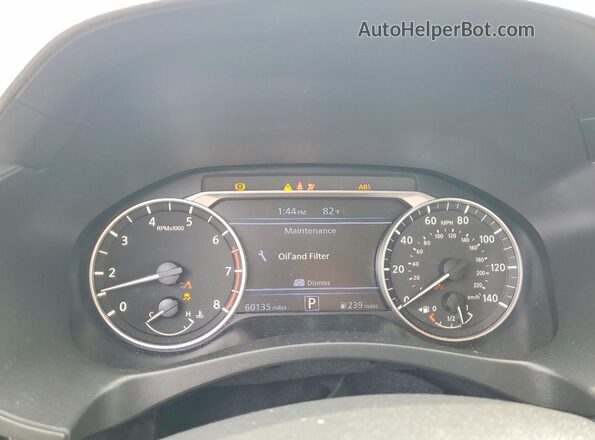 1N4BL4DW7MN354411 2021 NISSAN ALTIMA Gray Vista del cuadro de instrumentos