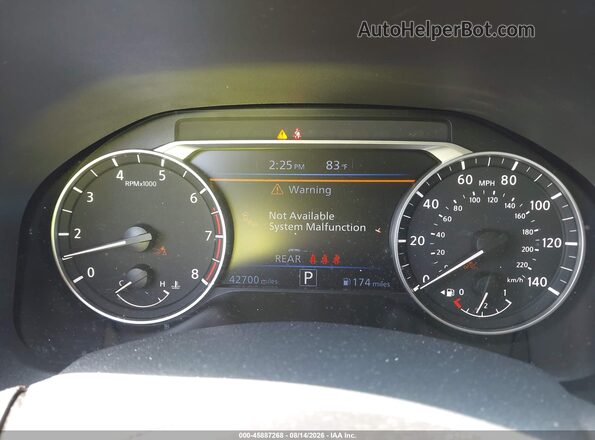 1N4BL4DW8SN321429 2025 NISSAN ALTIMA Белый Вид задних сидений