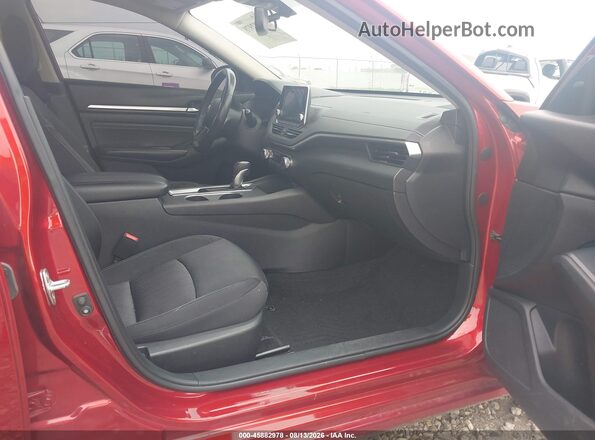1N4BL4DWXKC134284 2019 NISSAN ALTIMA Red წინა სალონის ხედი
