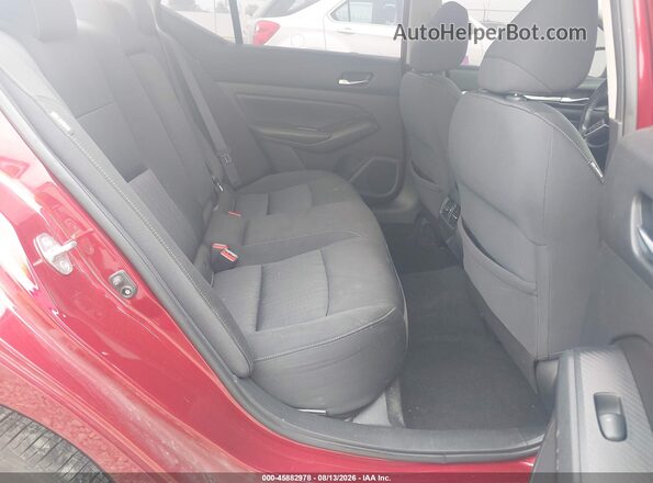 1N4BL4DWXKC134284 2019 NISSAN ALTIMA Red VIN კოდის სტიკერის ხედი