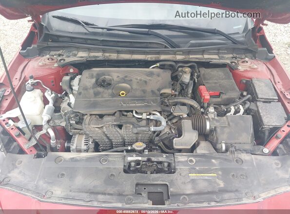 1N4BL4DWXKC134284 2019 NISSAN ALTIMA Red უკანა ხედი