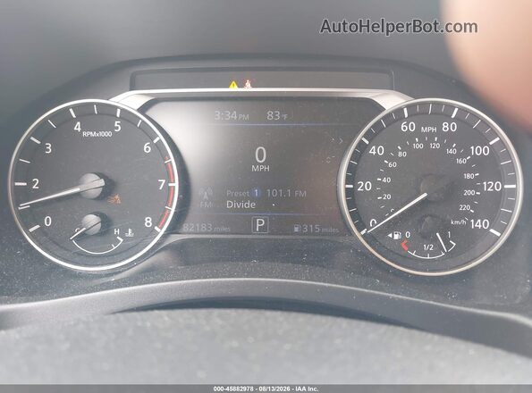 1N4BL4DWXKC134284 2019 NISSAN ALTIMA Red უკანა სავარძლების ხედი