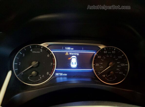 1N4BL4DWXMN311634 2021 NISSAN ALTIMA Gray Vista del cuadro de instrumentos