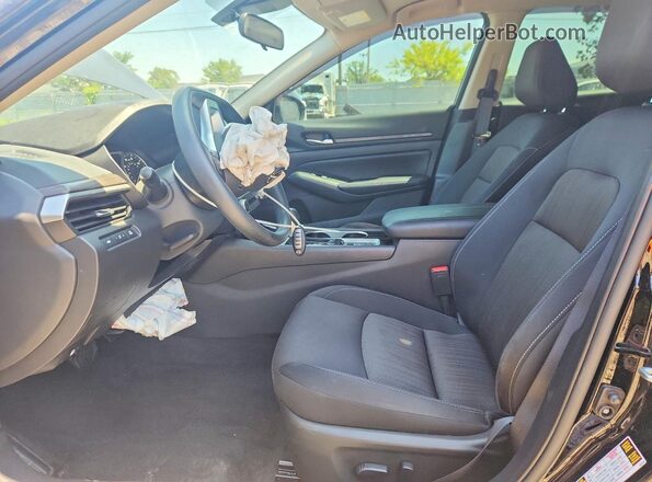 1N4BL4DWXRN348366 2024 NISSAN ALTIMA Black Widok wnętrza z przodu