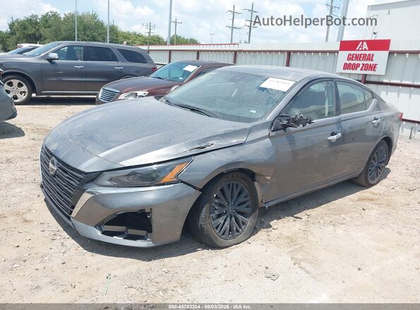 1N4BL4DWXSN379770 2025 NISSAN ALTIMA Gray წინა მარცხენა ხედი სამი მეოთხედიდან