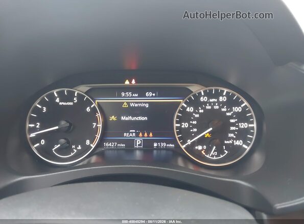 1N4BL4DWXTN308540 2026 NISSAN ALTIMA Silver Widok tylnych siedzeń