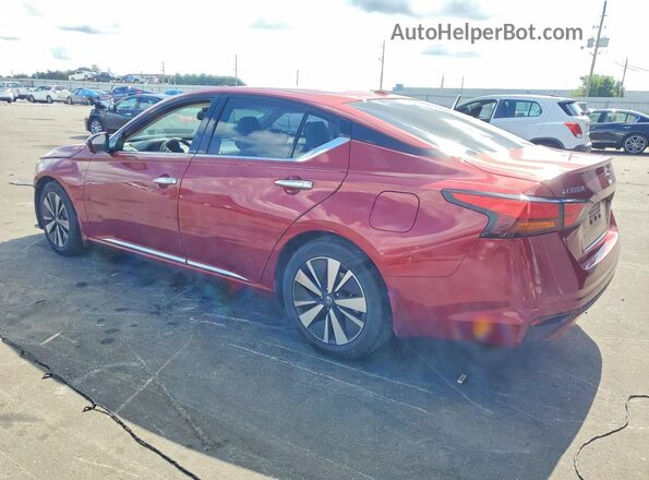 1N4BL4EV0KC126328 2019 NISSAN ALTIMA Red უკანა მარცხენა