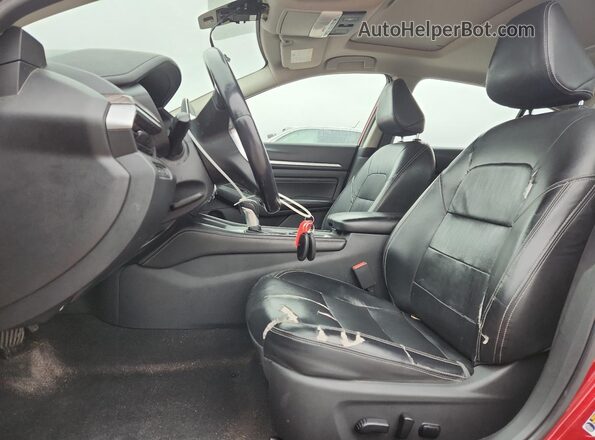 1N4BL4EV0KC150273 2019 NISSAN ALTIMA Красный Вид салона спереди