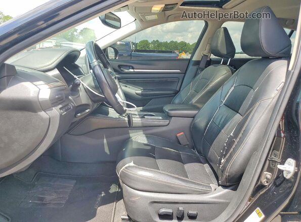 1N4BL4EV0KC250955 2019 NISSAN ALTIMA Black Widok wnętrza z przodu