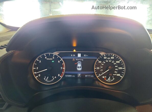1N4BL4EV0MN341750 2021 NISSAN ALTIMA Black Vista del cuadro de instrumentos