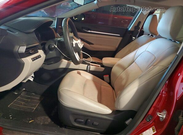 1N4BL4EV0PN413583 2023 NISSAN ALTIMA Burgundy Vista interior delantera