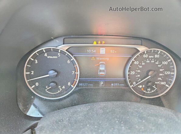 1N4BL4EV1LC134729 2020 NISSAN ALTIMA Black Սարքավորումների վահանակի տեսք