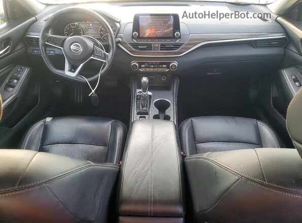 1N4BL4EV2KC133393 2019 NISSAN ALTIMA White Dashboard view