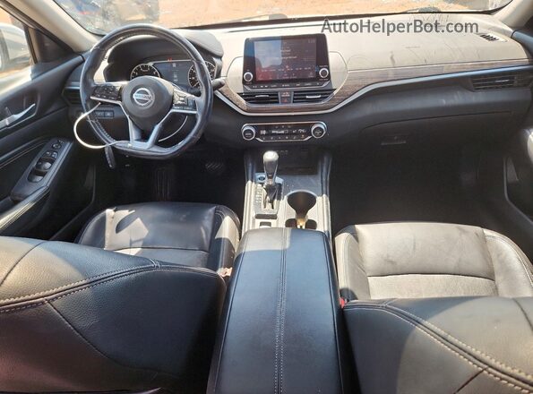 1N4BL4EV2KC190225 2019 NISSAN ALTIMA Silver Widok deski rozdzielczej