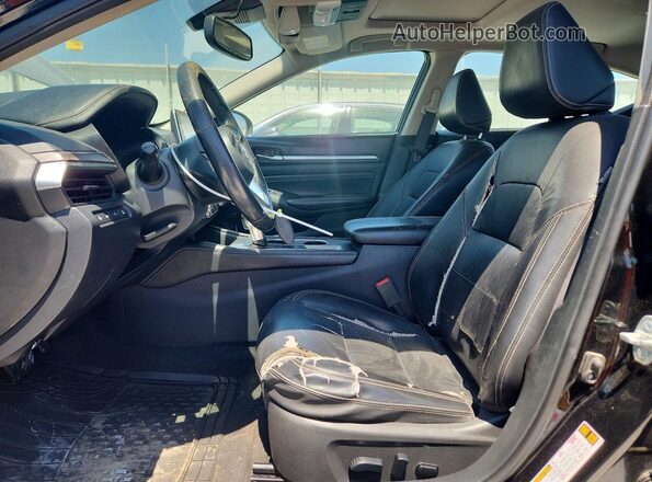 1N4BL4EV2KC220906 2019 NISSAN ALTIMA Black Вид салону спереду