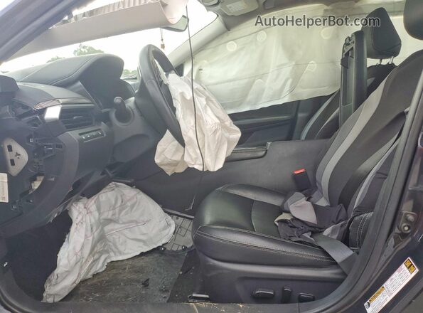 1N4BL4EV2LC158702 2020 NISSAN ALTIMA Черный Вид салона спереди
