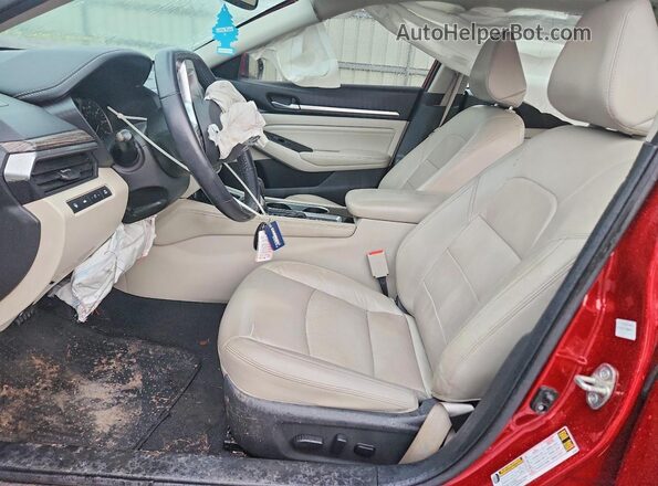1N4BL4EV2LN323037 2020 NISSAN ALTIMA Red წინა სალონის ხედი