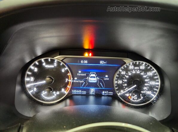 1N4BL4EV3LC140841 2020 NISSAN ALTIMA Silver Вид щитка приладів