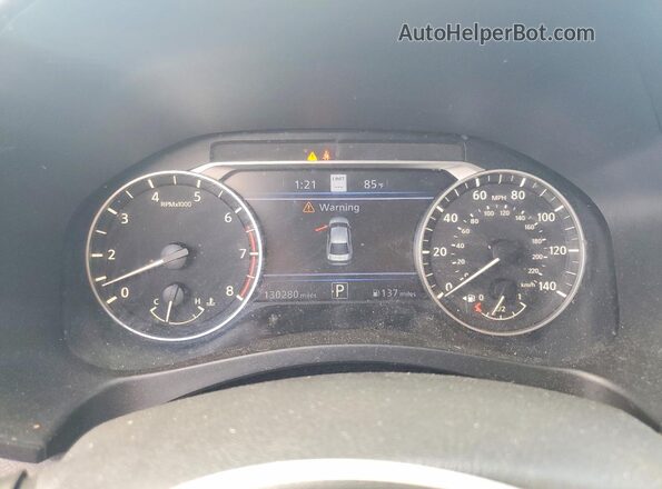 1N4BL4EV4KC169652 2019 NISSAN ALTIMA Gray Instrument cluster view