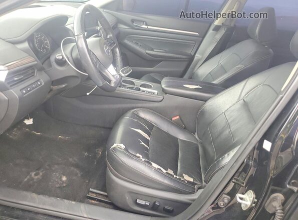 1N4BL4EV4KC223578 2019 NISSAN ALTIMA Black Widok wnętrza z przodu