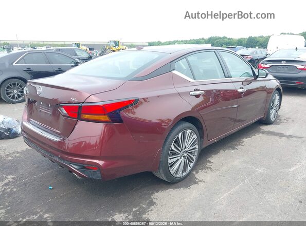 1N4BL4EV4PN355025 2023 NISSAN ALTIMA Бордовый Задняя правая четверть
