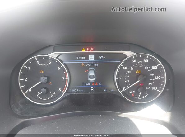 1N4BL4EV4SN433702 2025 NISSAN ALTIMA White Widok tylnych siedzeń
