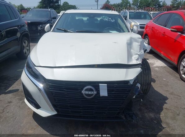 1N4BL4EV4SN433702 2025 NISSAN ALTIMA White Widok zestawu wskaźników