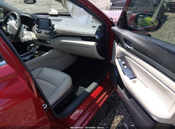 1N4BL4EV5LC241024 2020 NISSAN ALTIMA Red Front interior view