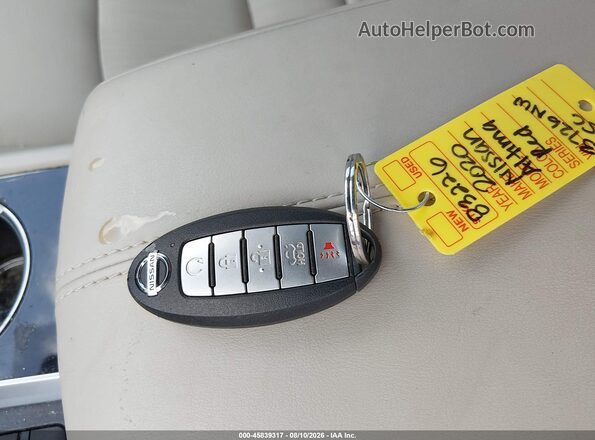 1N4BL4EV5LC241024 2020 NISSAN ALTIMA Red Dashboard view