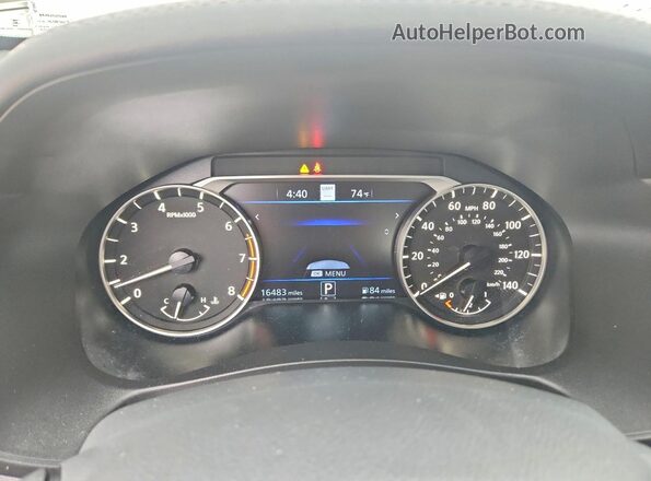 1N4BL4EV5SN432199 2025 NISSAN ALTIMA Gray Սարքավորումների վահանակի տեսք