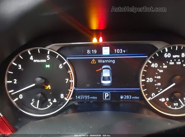 1N4BL4EV6KC212517 2019 NISSAN ALTIMA Черный Вид задних сидений