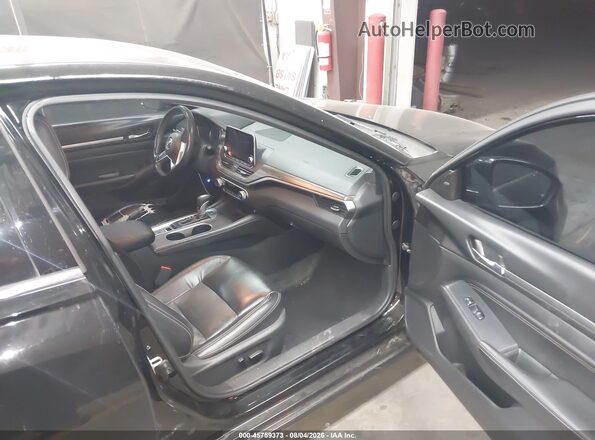 1N4BL4EV6KC212517 2019 NISSAN ALTIMA Черный Вид салона спереди