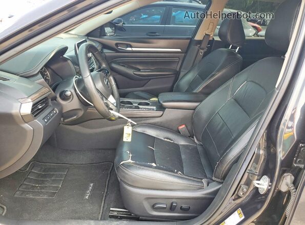 1N4BL4EV6KC230970 2019 NISSAN ALTIMA Black წინა სალონის ხედი