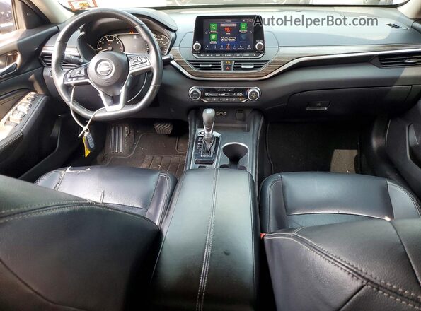 1N4BL4EV6KC230970 2019 NISSAN ALTIMA Black წინა პანელის ხედი