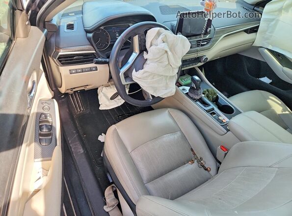 1N4BL4EV7KC103385 2019 NISSAN ALTIMA Черный Вид панели приборов