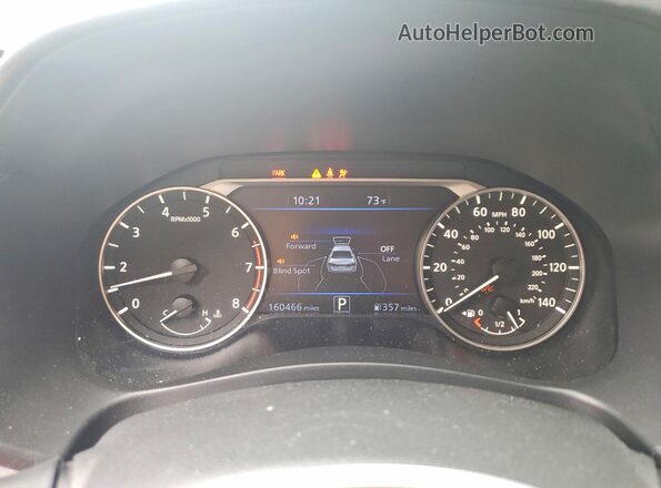 1N4BL4EV7KC128254 2019 NISSAN ALTIMA Gray Widok zestawu wskaźników
