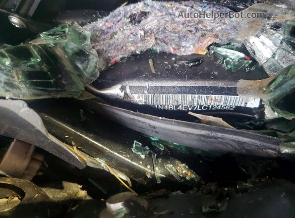1N4BL4EV7LC124562 2020 NISSAN ALTIMA Серый Вид наклейки с VIN-кодом