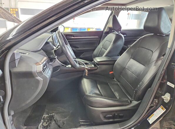 1N4BL4EV9MN301232 2021 NISSAN ALTIMA Черный Вид салона спереди