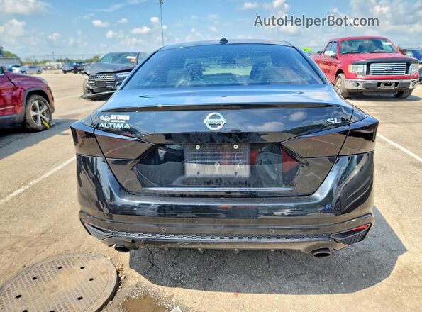 1N4BL4EVXKC198167 2019 NISSAN ALTIMA Black Vista de la etiqueta del VIN