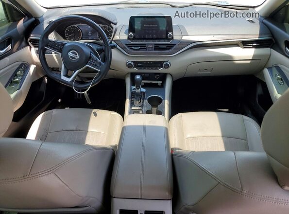 1N4BL4EVXKC203500 2019 NISSAN ALTIMA White Առջևի վահանակի տեսք