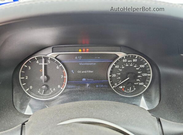 1N4BL4EVXLC120781 2020 NISSAN ALTIMA Gray ხელსაწყოთა პანელის ხედი