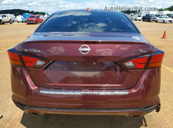 1N4BL4EVXPN306072 2023 NISSAN ALTIMA Maroon უკანა ხედი